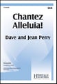 Chantez Alleluia! SAB choral sheet music cover